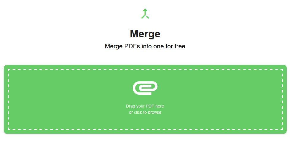 PDFZero, la boite à outil en ligne pour les PDF - Merge