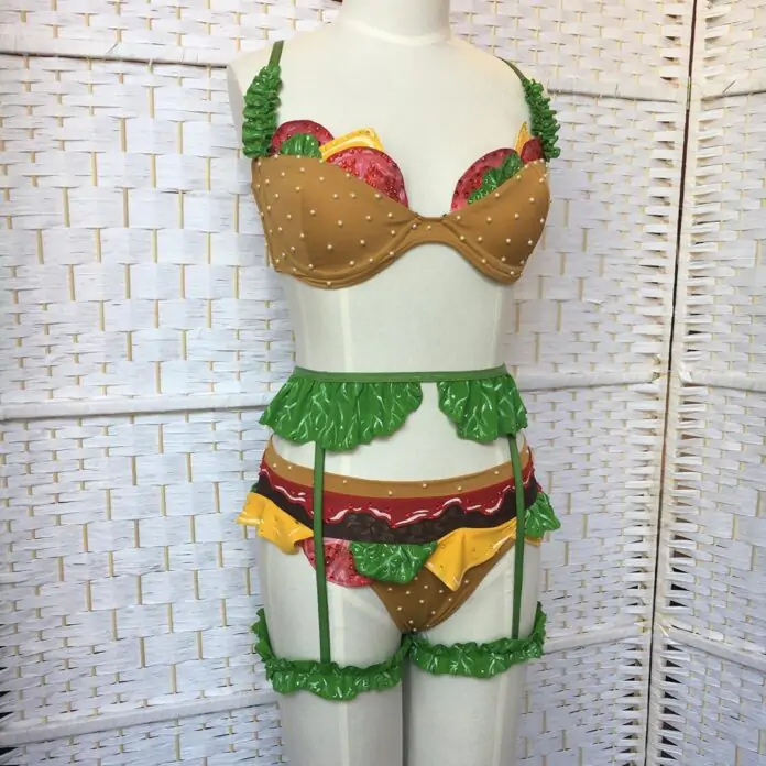 cheesburger lingerie 1