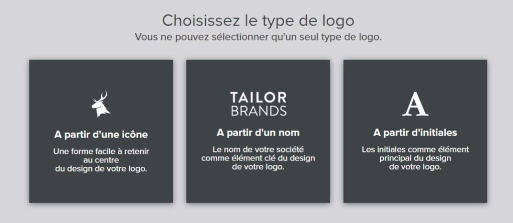 tailor brands type logo