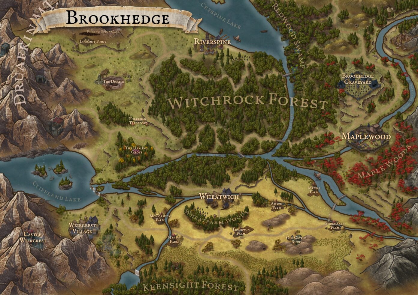 Create fantasy maps and plans with Inkarnate
