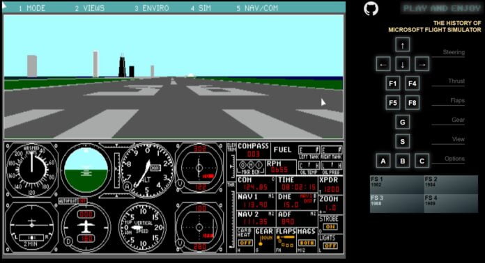 fshistory flight simulator navigateur