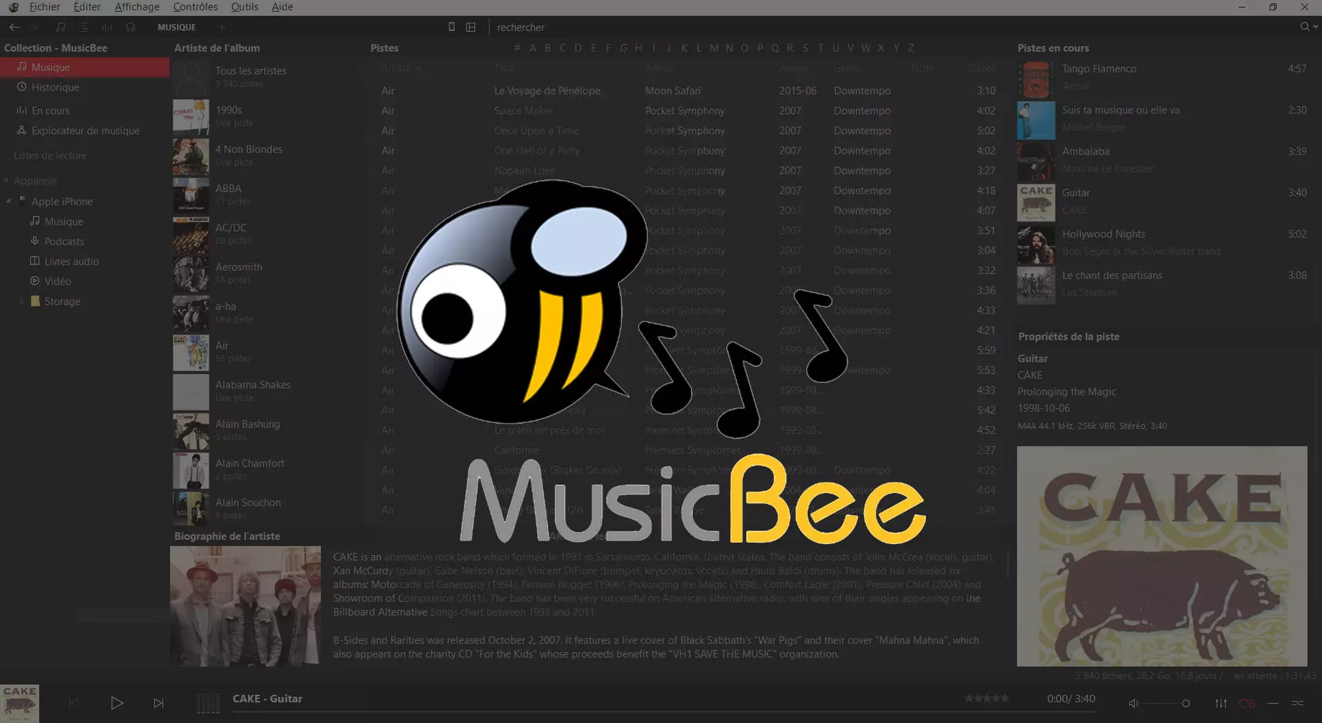 Synchroniser Sa Musique Sur Son Iphone Avec Musicbee