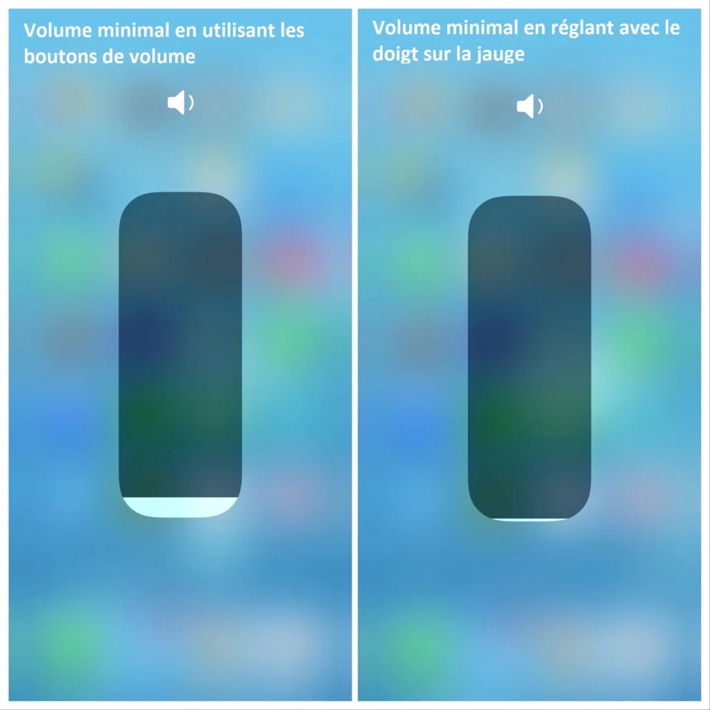 Comment régler plus finement le volume sur son iPhone ? 2 reglage fin volume iphone 2