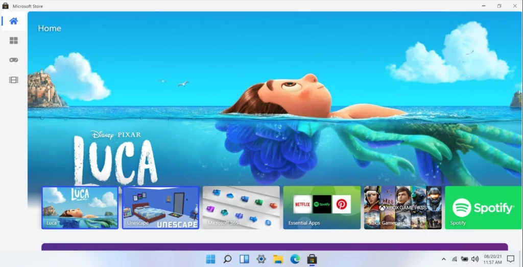 Découvrez à quoi ressemble Windows 11 grâce à ce simulateur dans votre navigateur ! 2 Un simulateur de Windows 11 dans votre navigateur ! Windows Store