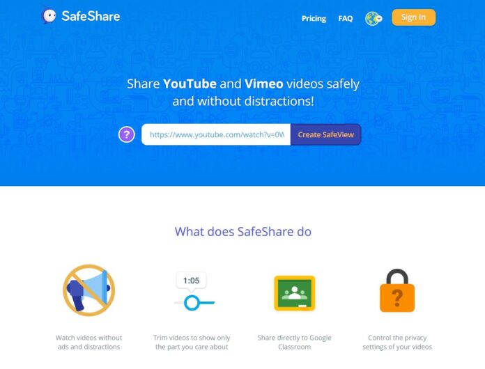 safeshare partage securisee video youtube