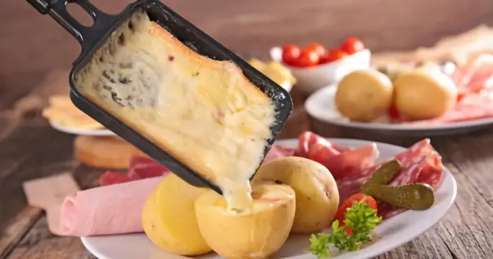 fromage raclette fondu
