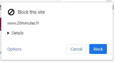 Comment masquer un site dans les résultats de recherche de Google - uBlacklist