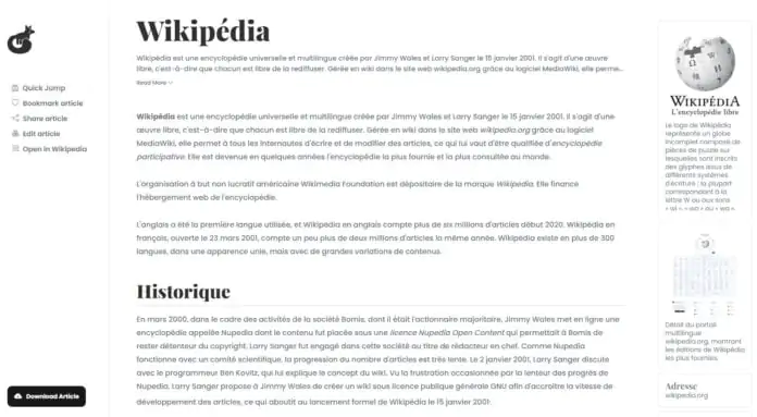 wikifox wikipedia