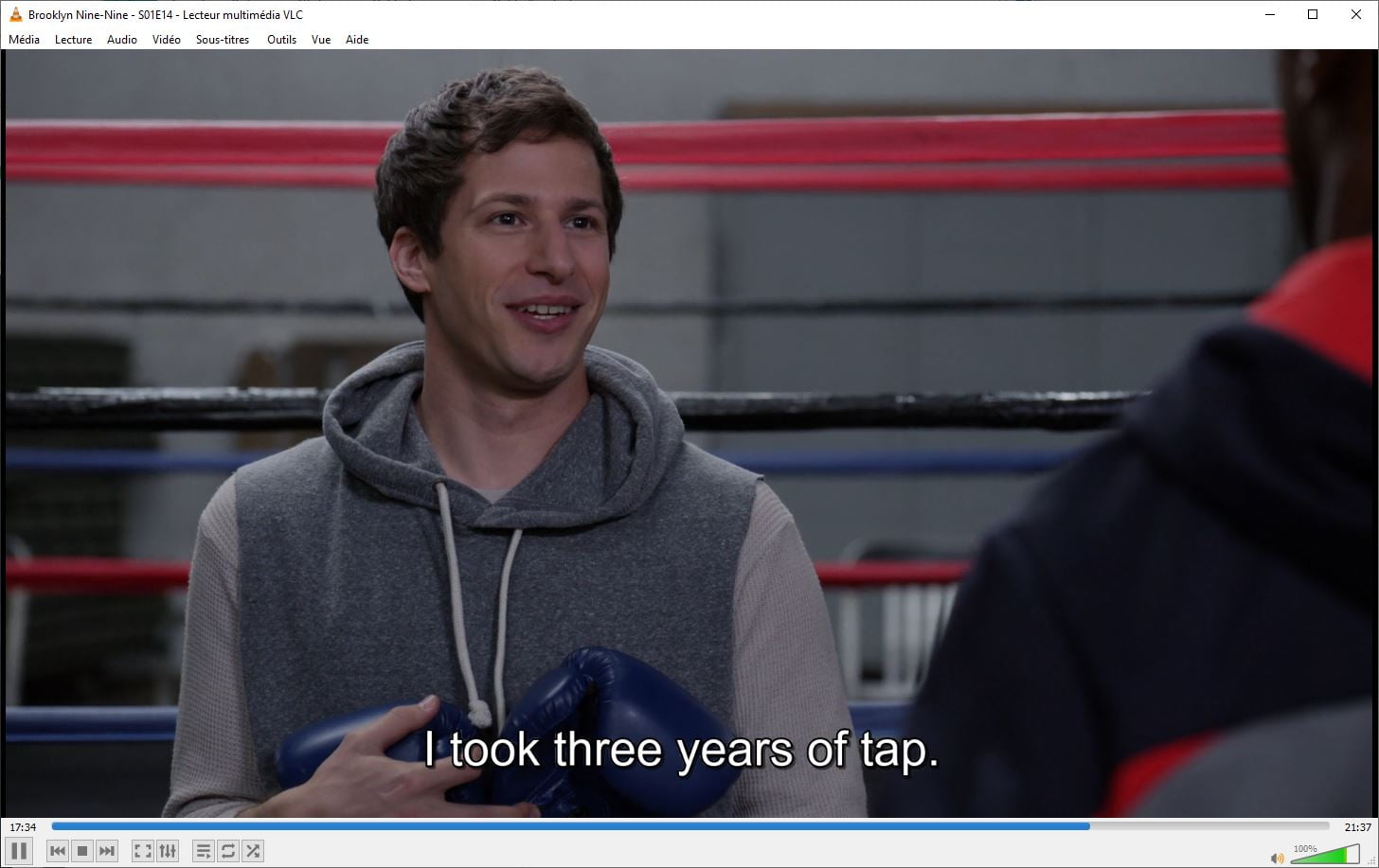 subsync synchronisation sous titres brooklyn99