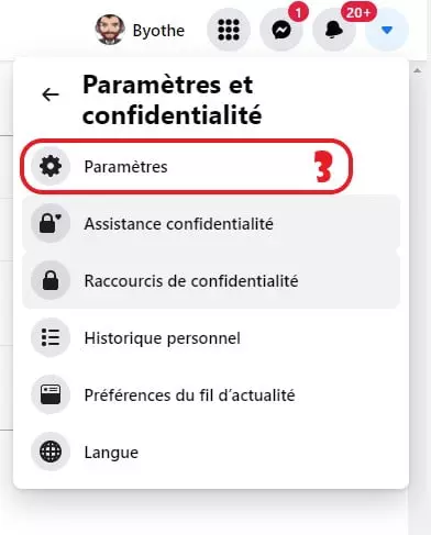 Comment télécharger toutes vos données Facebook ? 2 telecharger donnees facebook 2