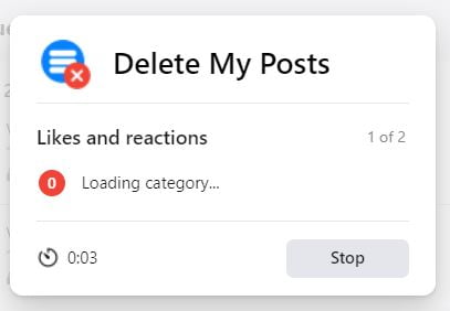 delete my posts nettoyage facebook suppression