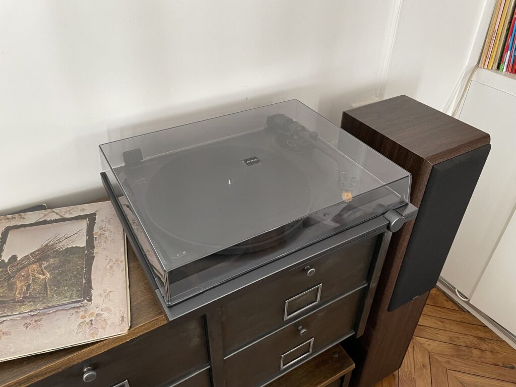 Platine Vinyle Thomson CR 7029 T - Années 80 - Fonctionnelle