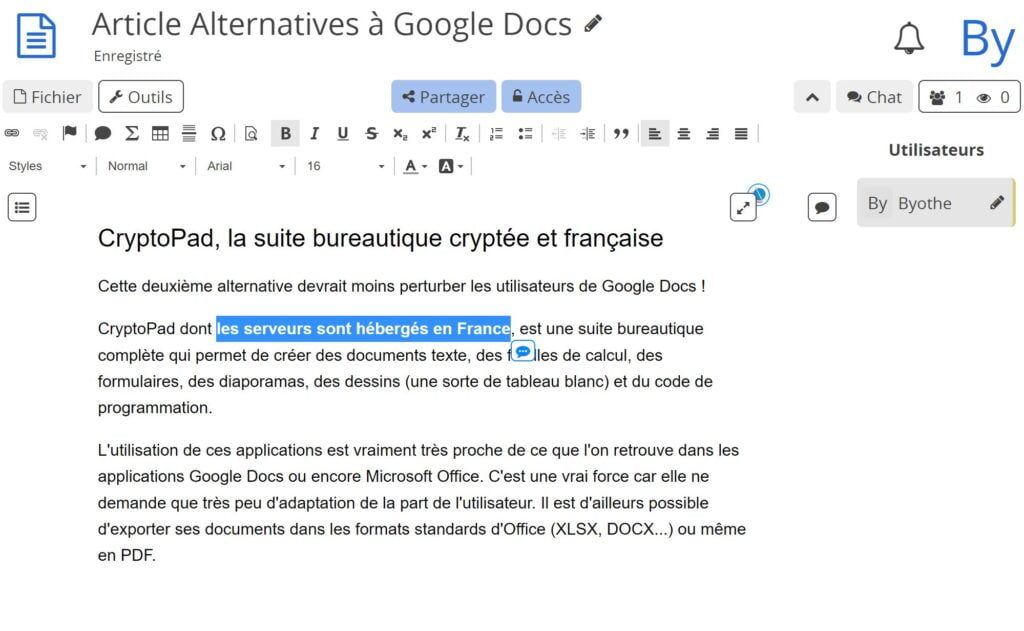 2 alternatives à Google Docs à découvrir de toute urgence - CryptoPad