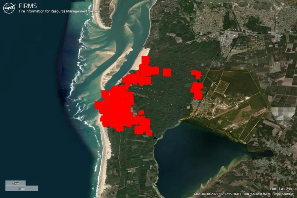 firms incendies gironde arcachon | Ce site affiche une carte des incendies en France et dans le monde en quasi temps réel