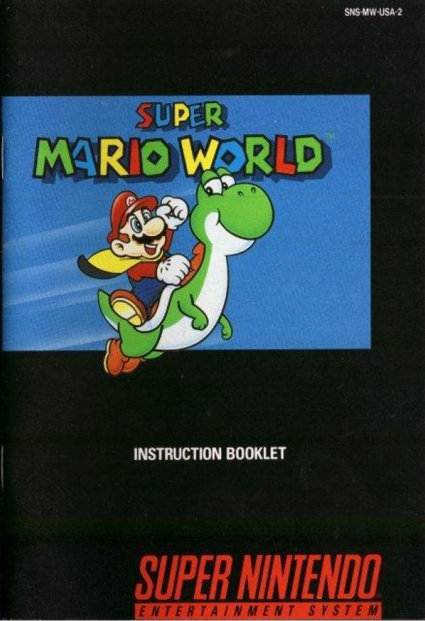 Manuels de jeux Super Nintendo - Super Mario World