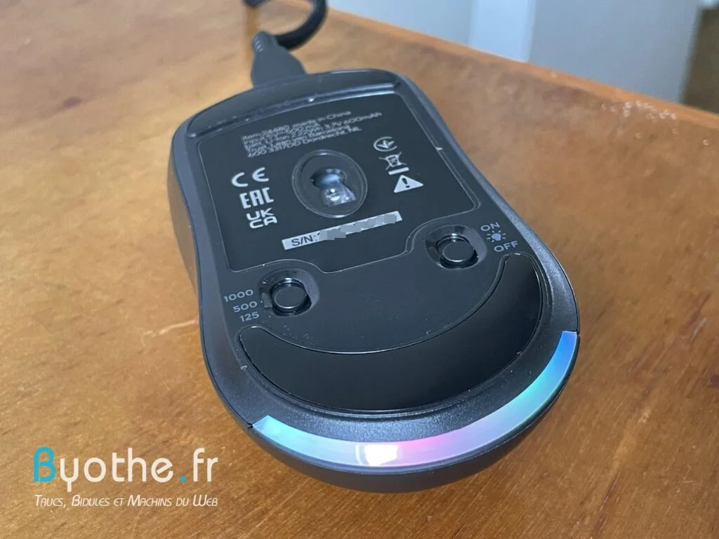 Test Trust GXT 980 Redex : la souris gaming sans fil et très abordable ! LED