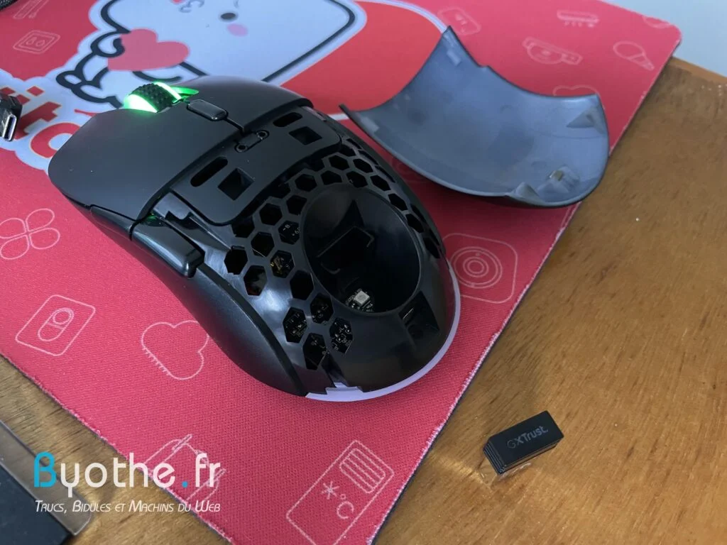 Test Trust GXT 980 Redex : la souris gaming sans fil et très abordable ! sous le capot
