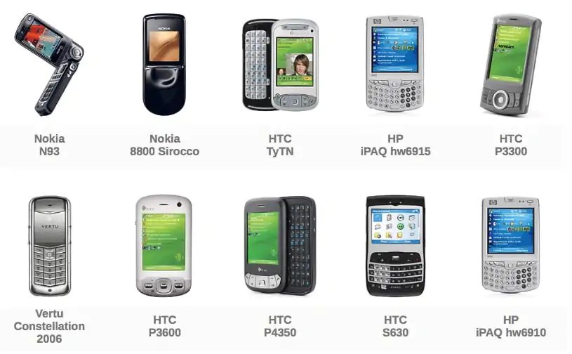 premiers smartphones | De la 1G à la 5G : petite histoire de la téléphonie mobile