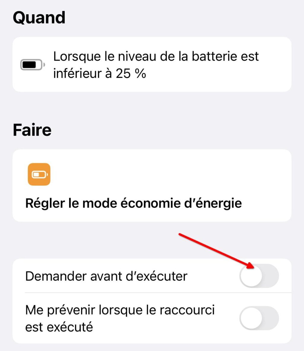 Batterie jaune sur iPhone : comment désactiver le mode économie d'énergie