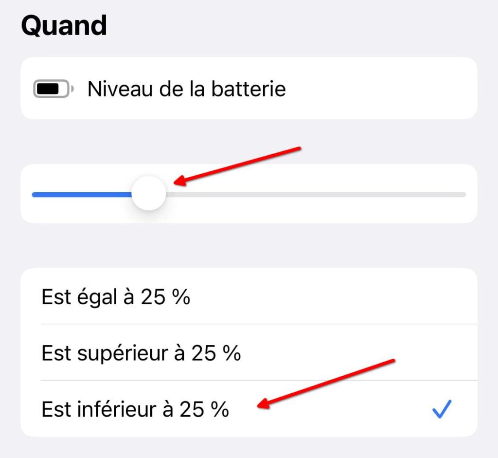 Batterie jaune sur iPhone : comment désactiver le mode économie d'énergie