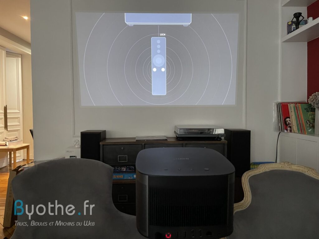 Projecteur XGIMI Horizon - appairage télécommande