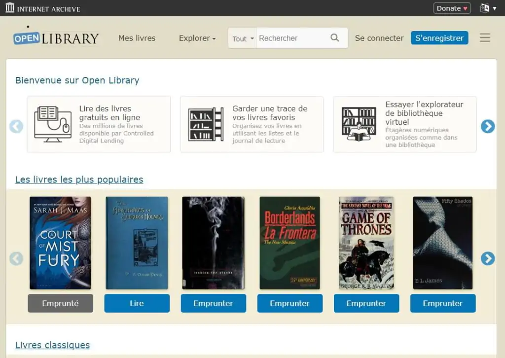 Ebook gratuit - Open Library