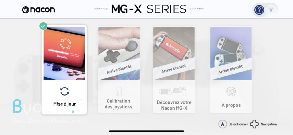 nacon manette mg x pour iphone app 2 | Test : la manette MG-X pour iPhone transforme votre téléphone en console de jeu