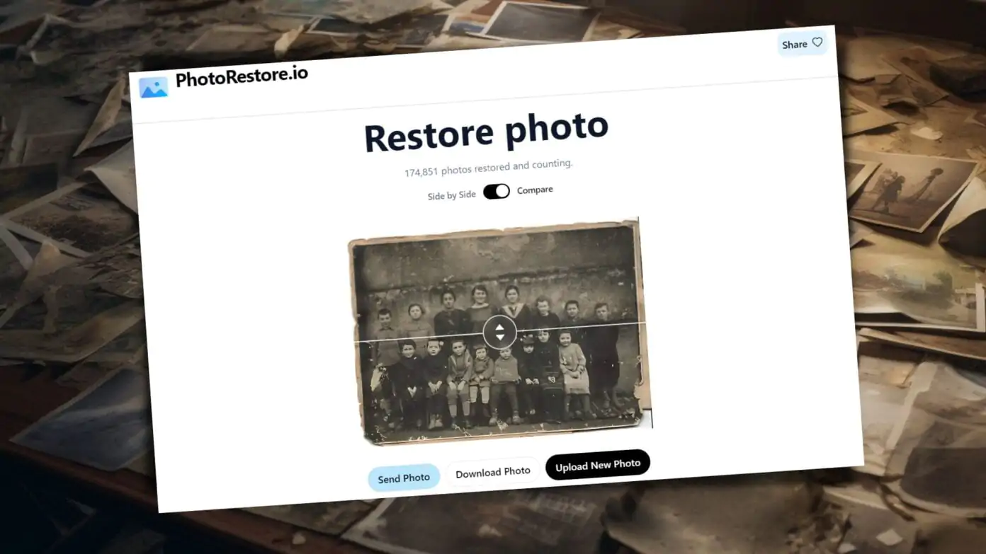 Restaurer Des Photos Anciennes Gratuitement Avec PhotoRestore.io