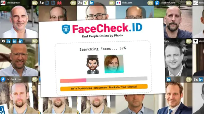 FaceCheck.id - recherche de visage