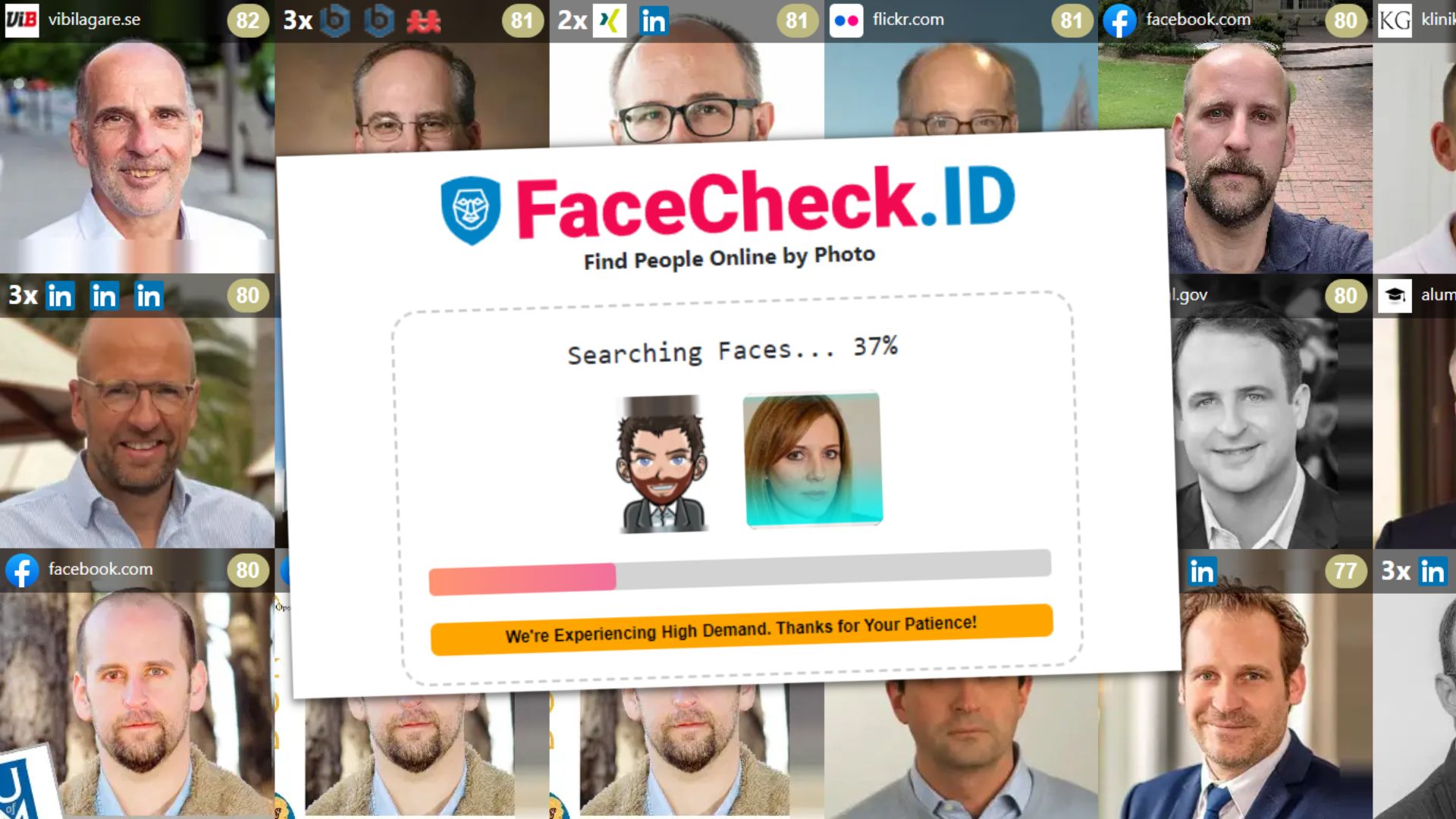 FaceCheck.id, un outil IA de recherche de visage sur le web