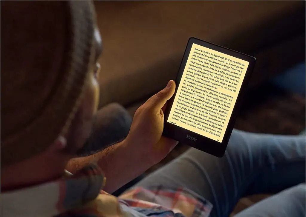 Kindle Paperwhite 11e génération - éclairage chaud