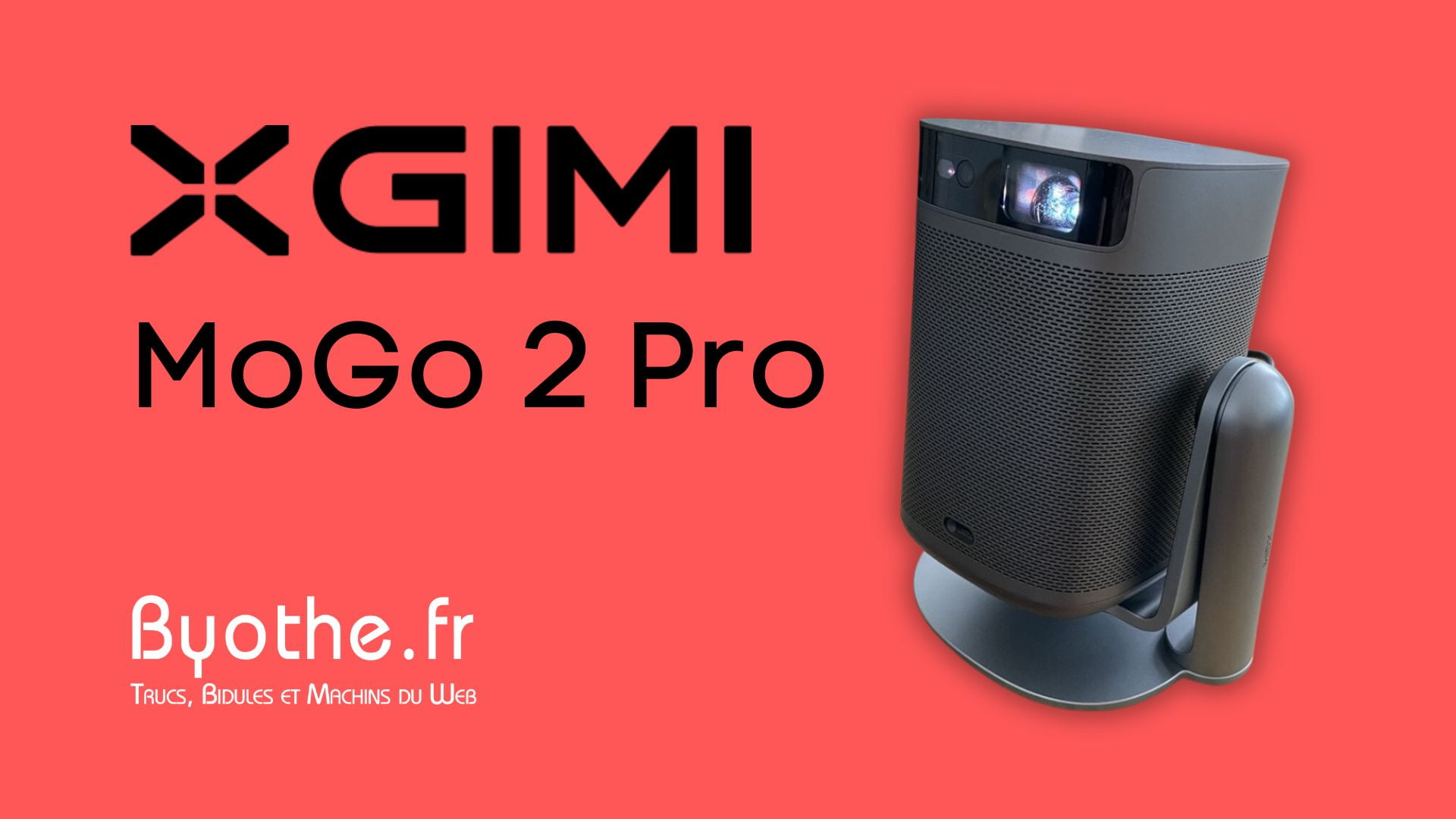 Vidéoprojecteur Xgimi MoGo 2 Pro Full HD Gris et Noir - Vidéoprojecteur -  Achat & prix