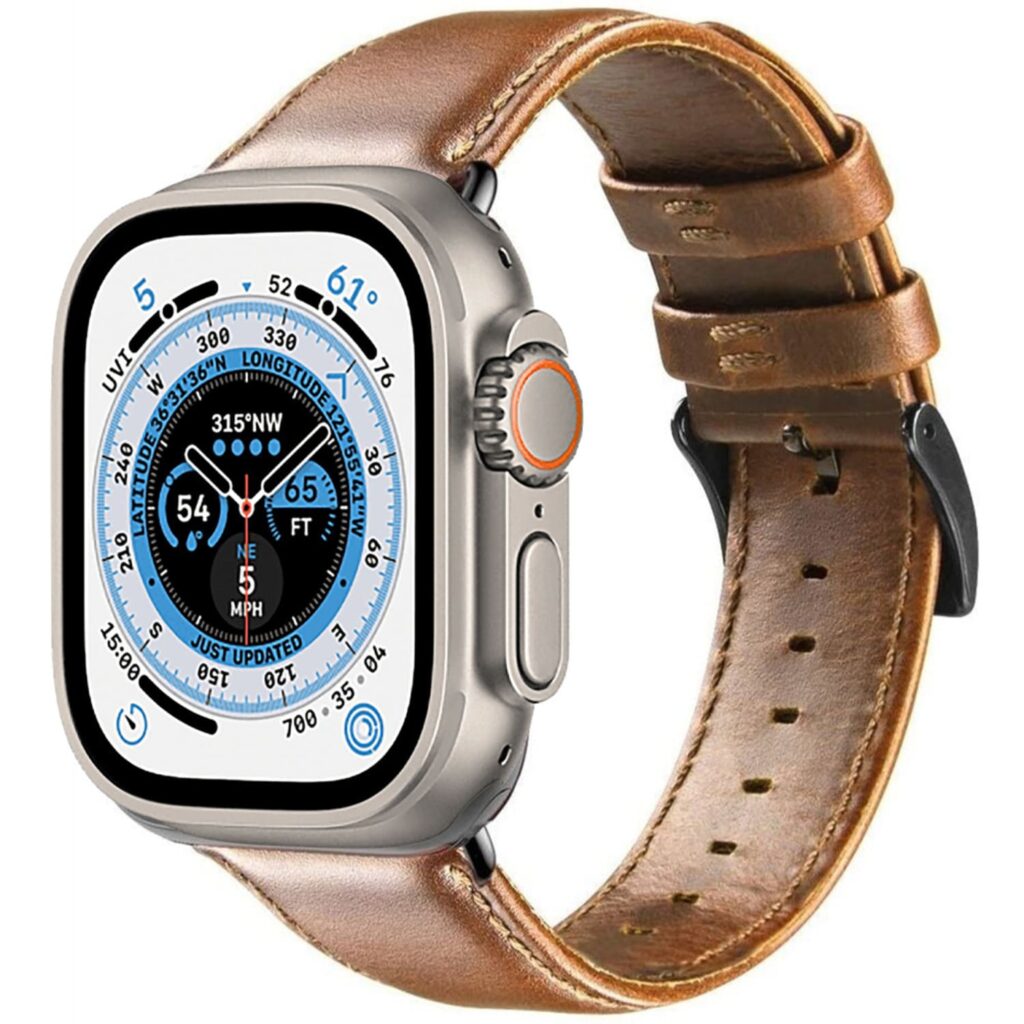 Nettoyer un bracelet Apple Watch en cuir