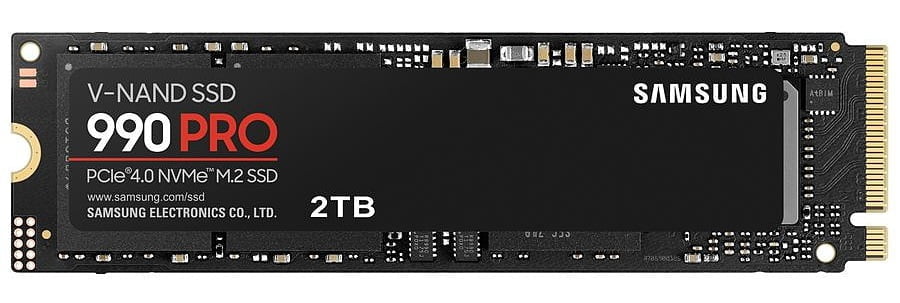 SSD pour PS5 - Samsung 990 Pro sans dissipateur 