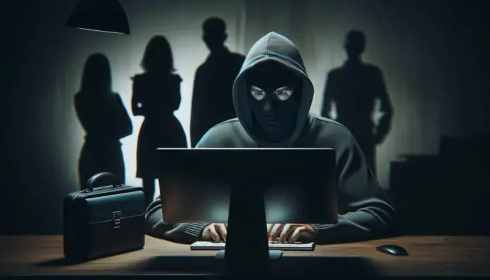 Doxing - hacker en train de publier des informations pour nuire à quelqu'un