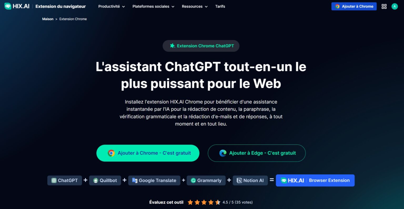 Une vue approfondie de l'extension ChatGPT pour Chrome