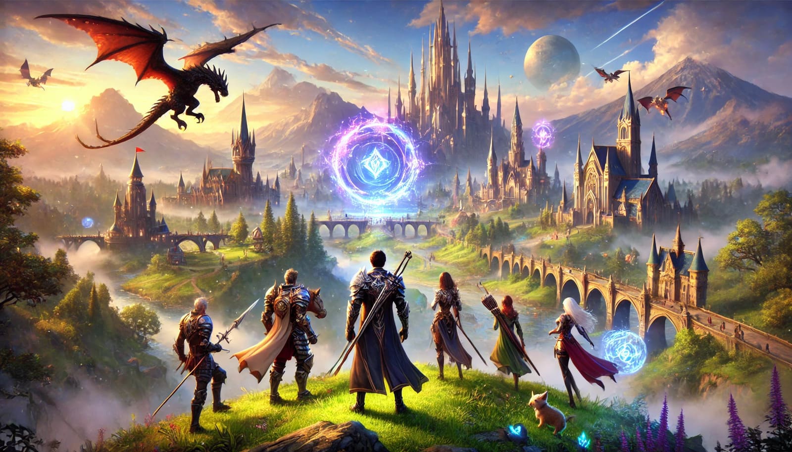 Meilleurs jeux de rôle en ligne - MMORPG - village