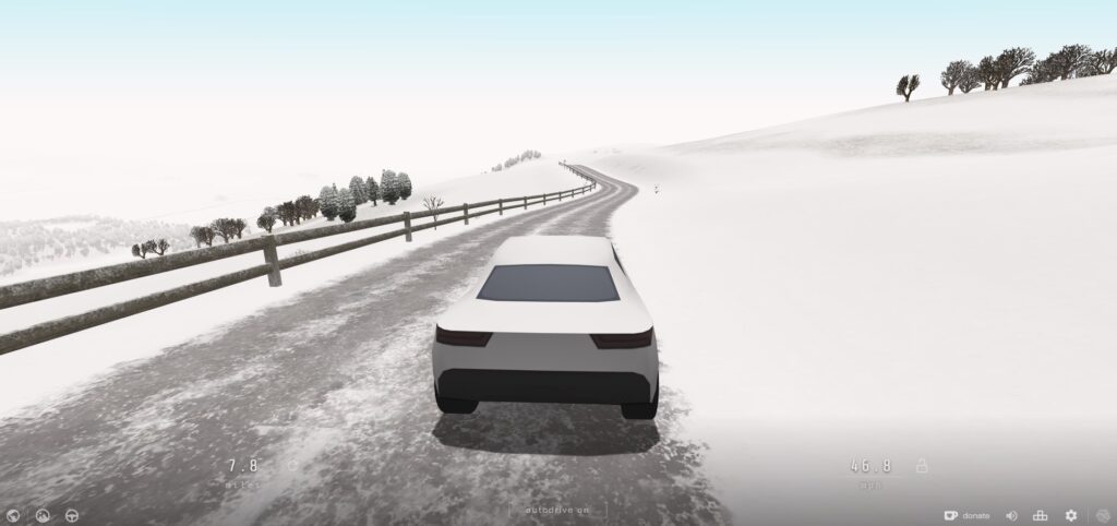slow roads peak district hiver | Slow Roads : le jeu de conduite le plus relaxant dans votre navigateur
