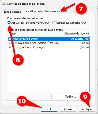 touche verr maj bloquee windows11 5 | Touche Verr Maj bloquée sur votre PC Windows ? Vérifiez ce réglage logiciel rapide