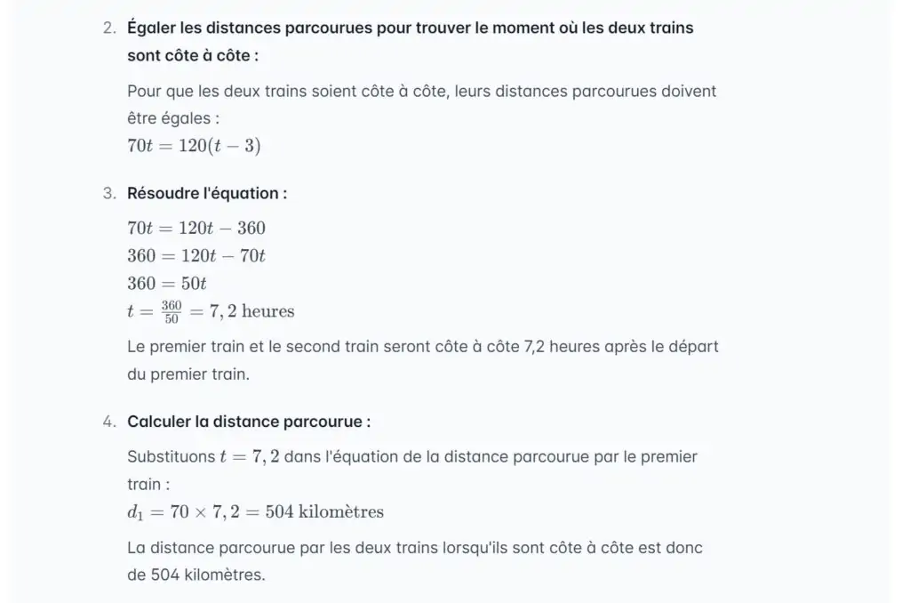 mymathsolver probleme train 2 | MyMathSolver, un solveur mathématique gratuit alimenté par IA