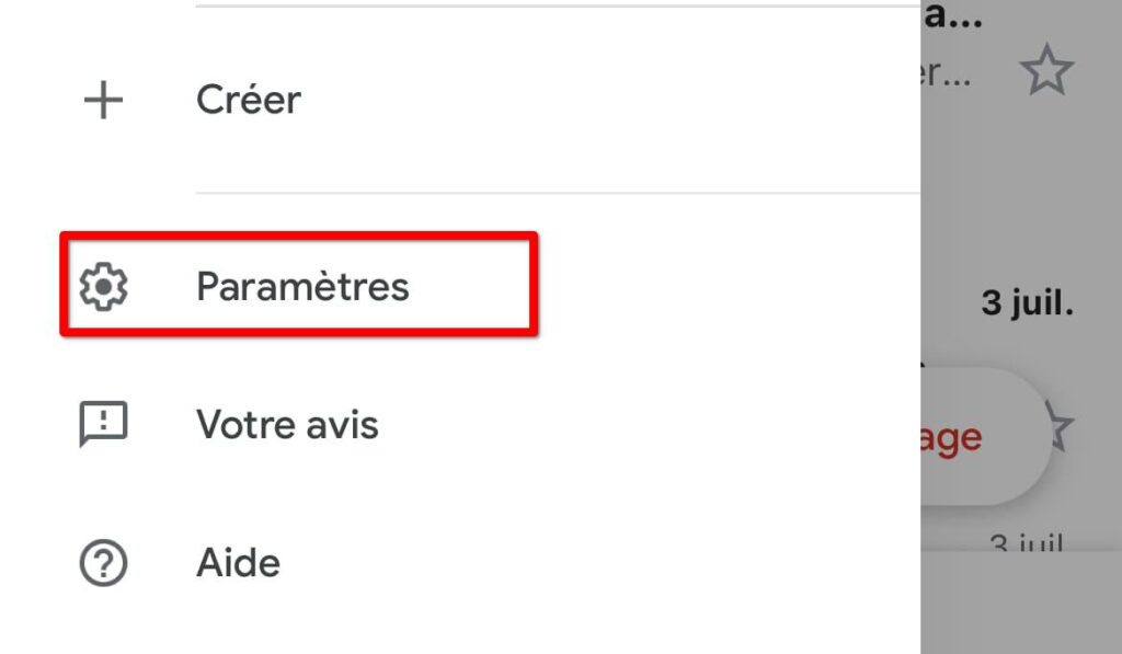 Supprimer un dossier dans Gmail sur l'application Gmail pour iOS