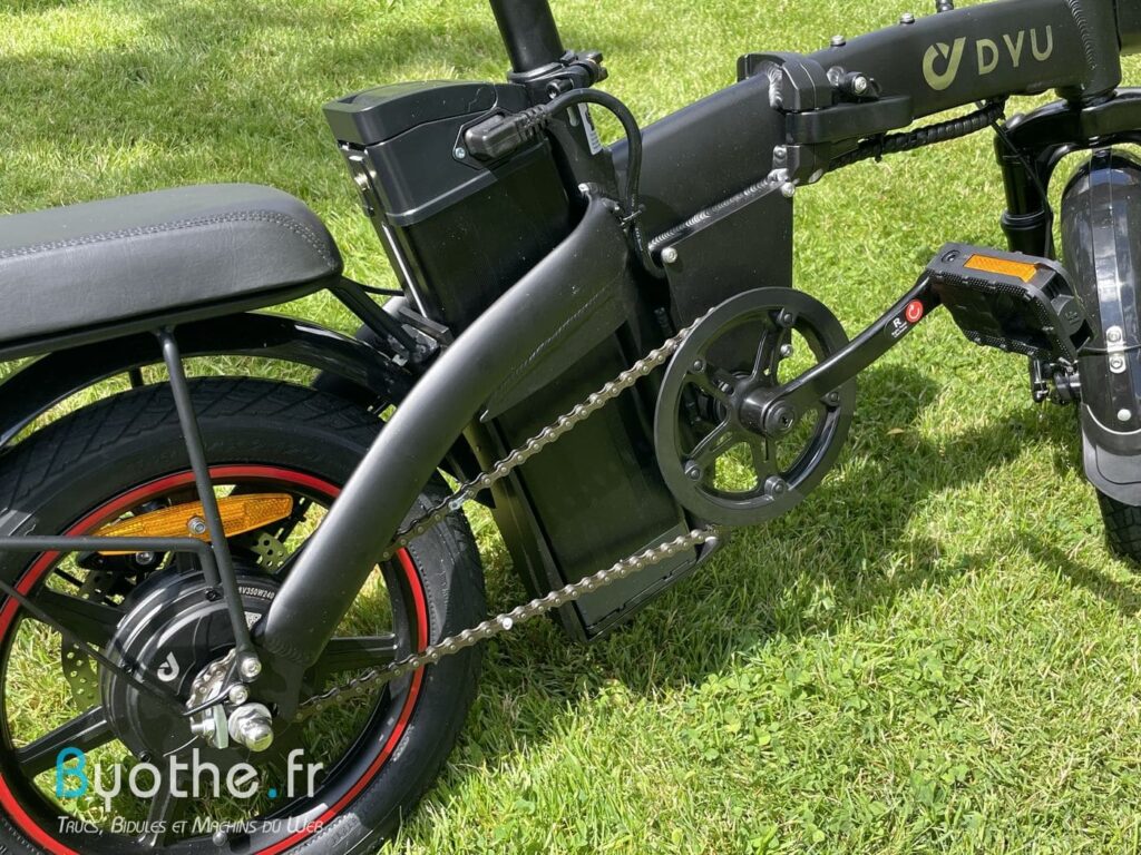 velo electrique dyu a5 12 | Test du vélo électrique DYU A5 : pliable, confortable et 100% fun !