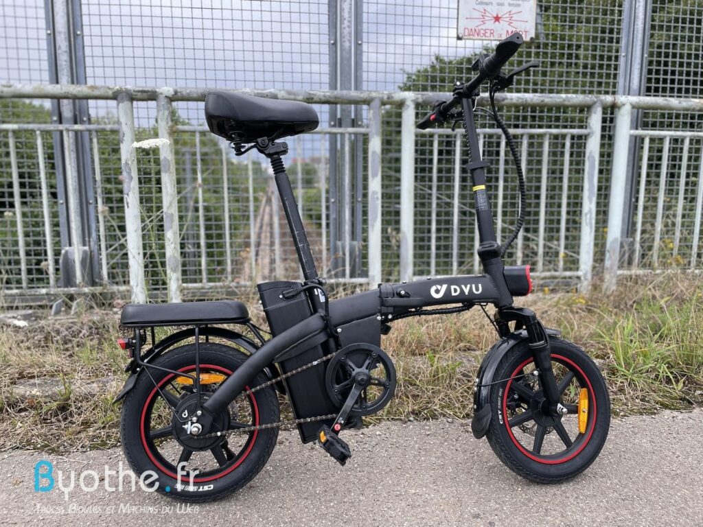 velo electrique dyu a5 31 | Test du vélo électrique DYU A5 : pliable, confortable et 100% fun !