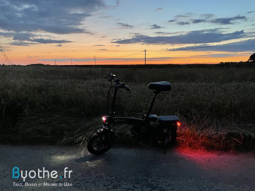 velo electrique dyu a5 34 | Test du vélo électrique DYU A5 : pliable, confortable et 100% fun !