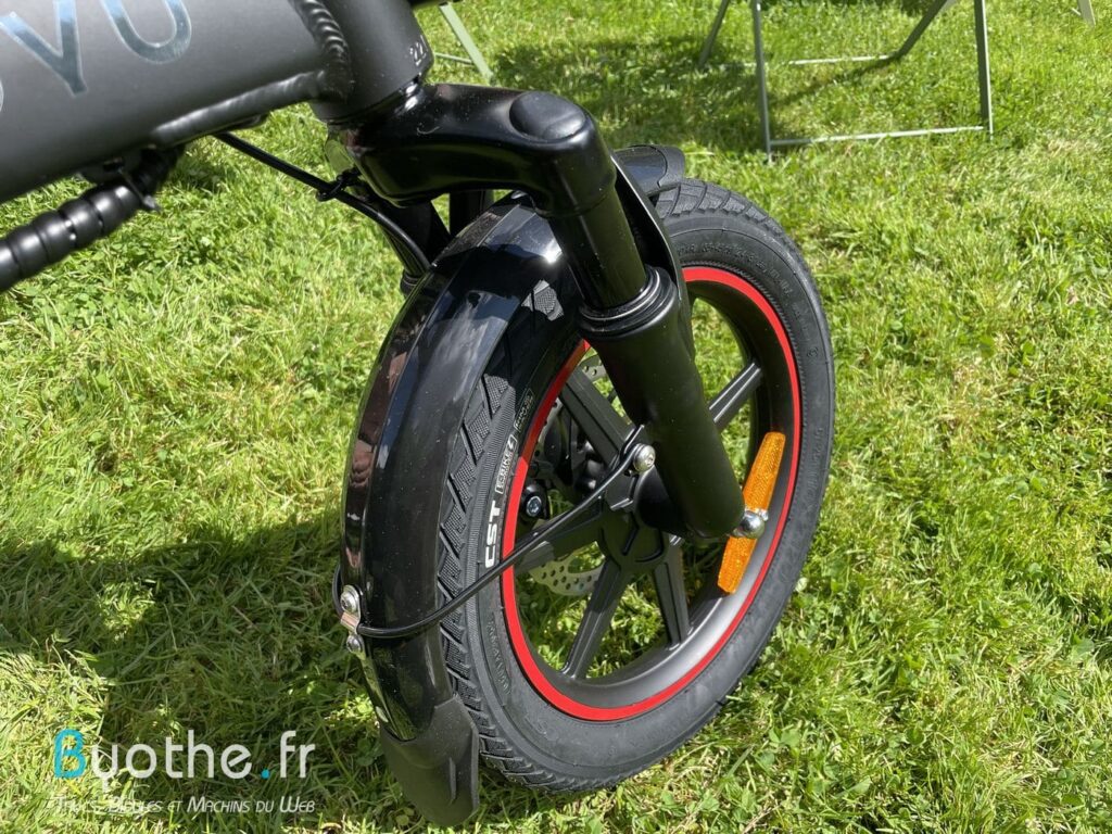 velo electrique dyu a5 5 | Test du vélo électrique DYU A5 : pliable, confortable et 100% fun !