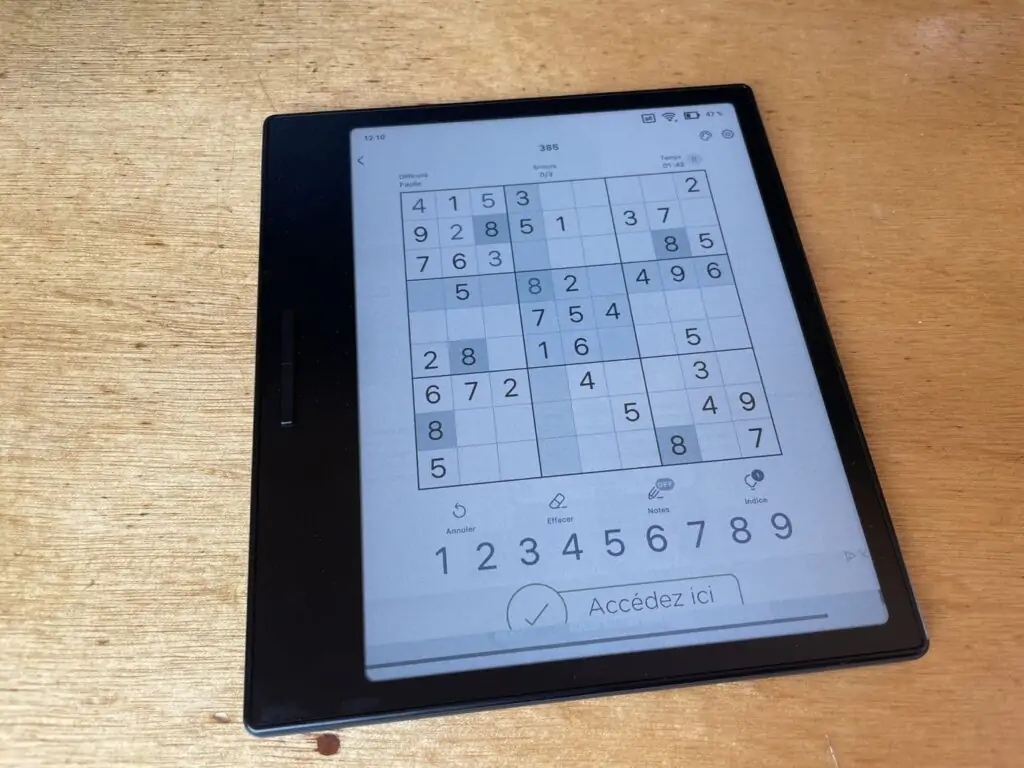 Jeux gratuits pour liseuse - Sudoku.com