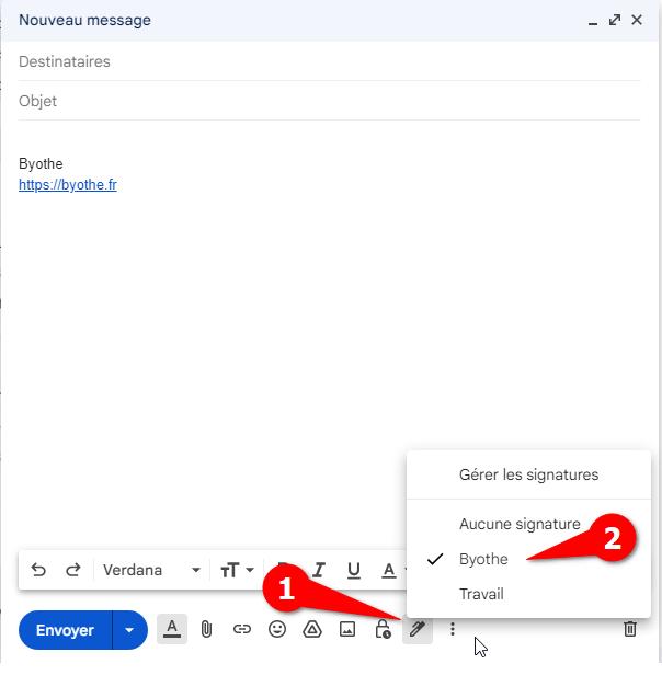 Comment utiliser plusieurs signatures sur Gmail