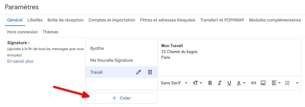 Comment utiliser plusieurs signatures sur Gmail