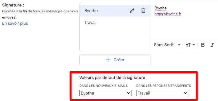 Comment utiliser plusieurs signatures sur Gmail