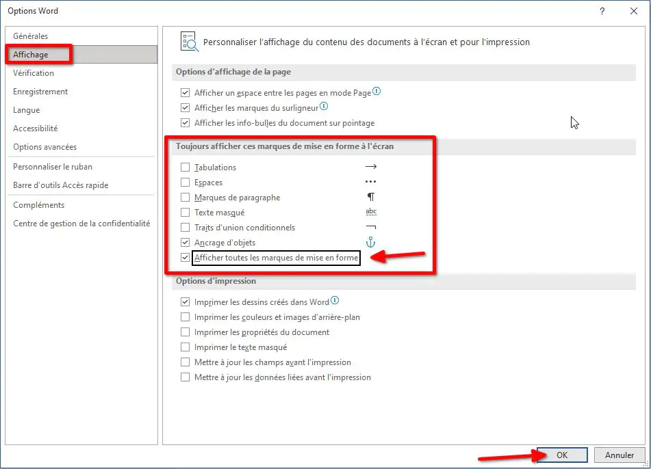 Copier-coller le texte d'un PDF dans Word sans ruiner la mise en page - Options Word